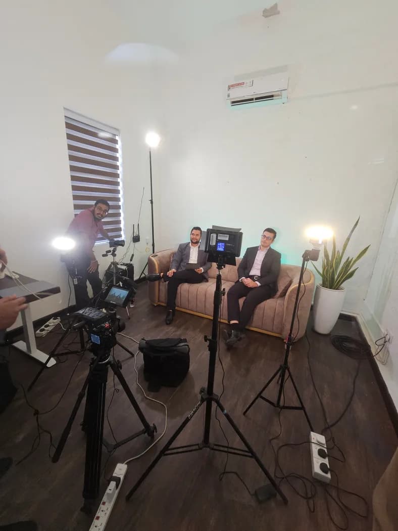 Two-Presenter Podcast + Live Stream Kit Colombo — actual unit photo 03