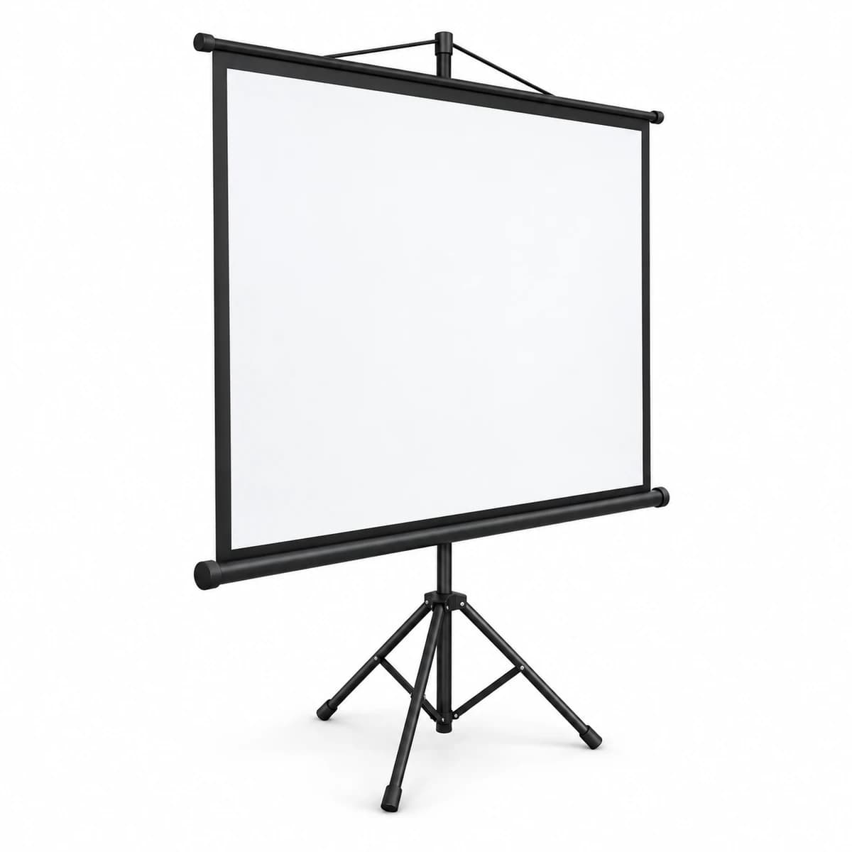 5 x 5 Ft Tripod Projector Screen — view 1