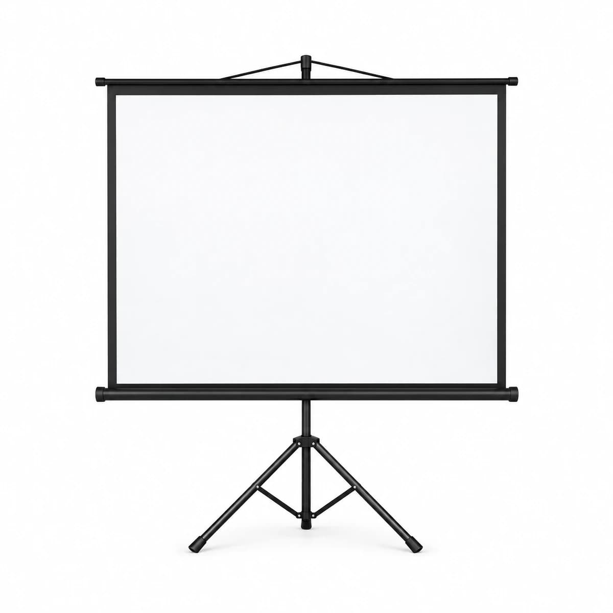 Rent a 5 x 5 ft tripod projector screen in Colombo from Rentitem.lk