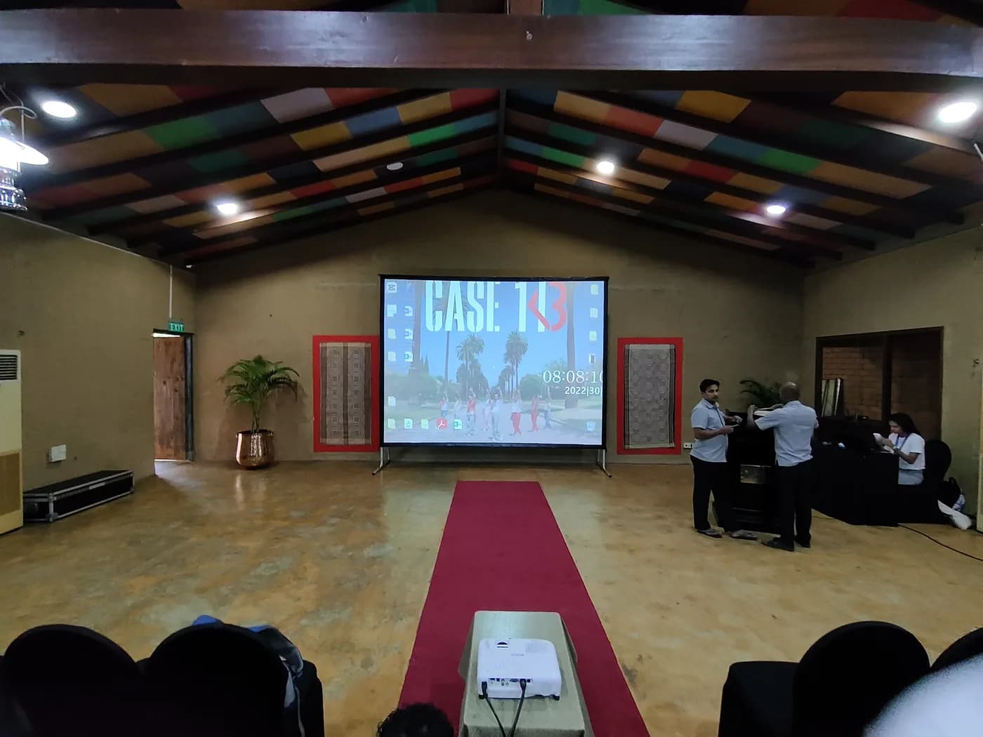 10 x 8 Ft Fast Fold Screen Colombo — actual unit photo 04