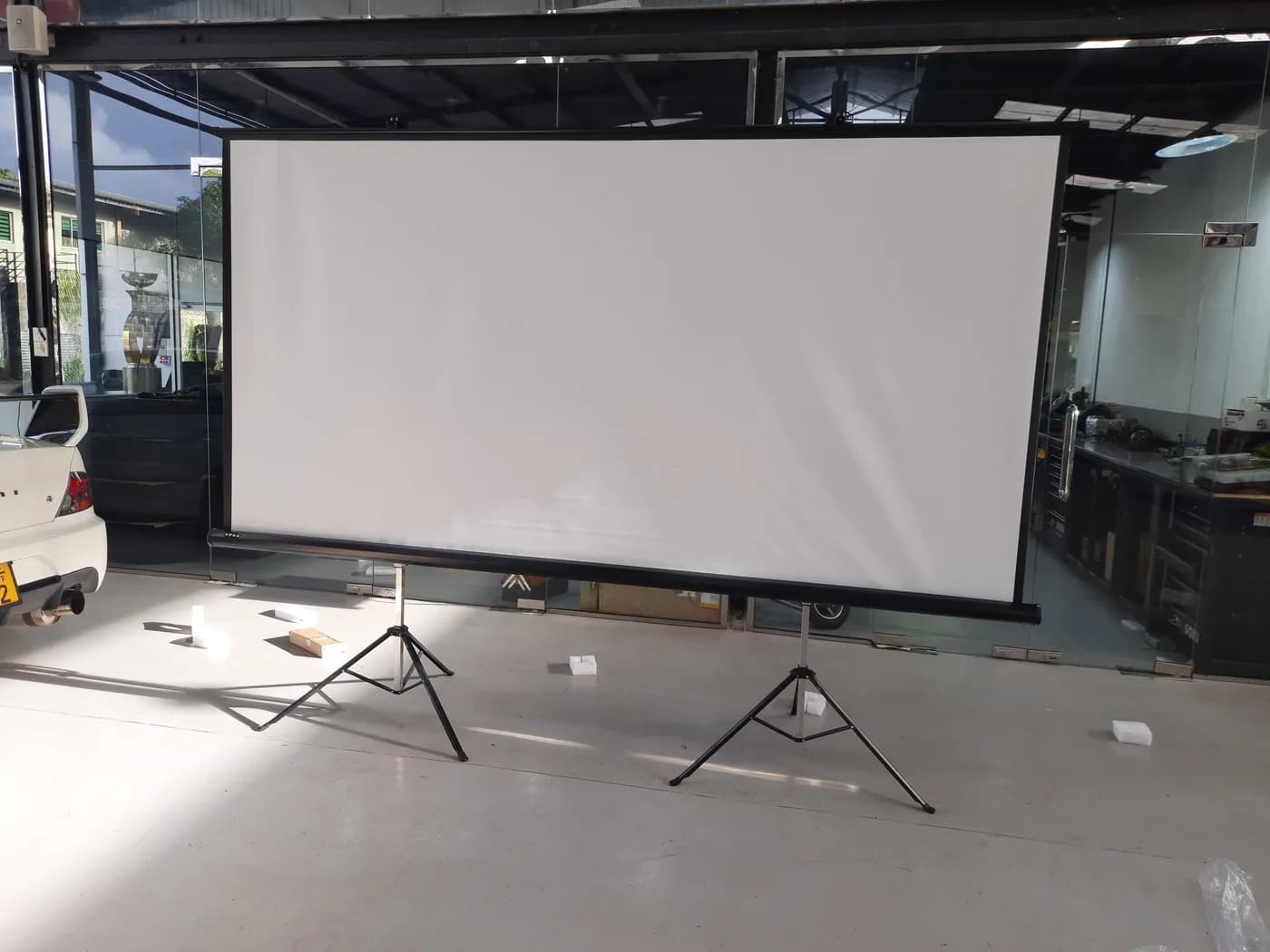 10 x 8 Ft Fast Fold Screen Colombo — actual unit photo 06