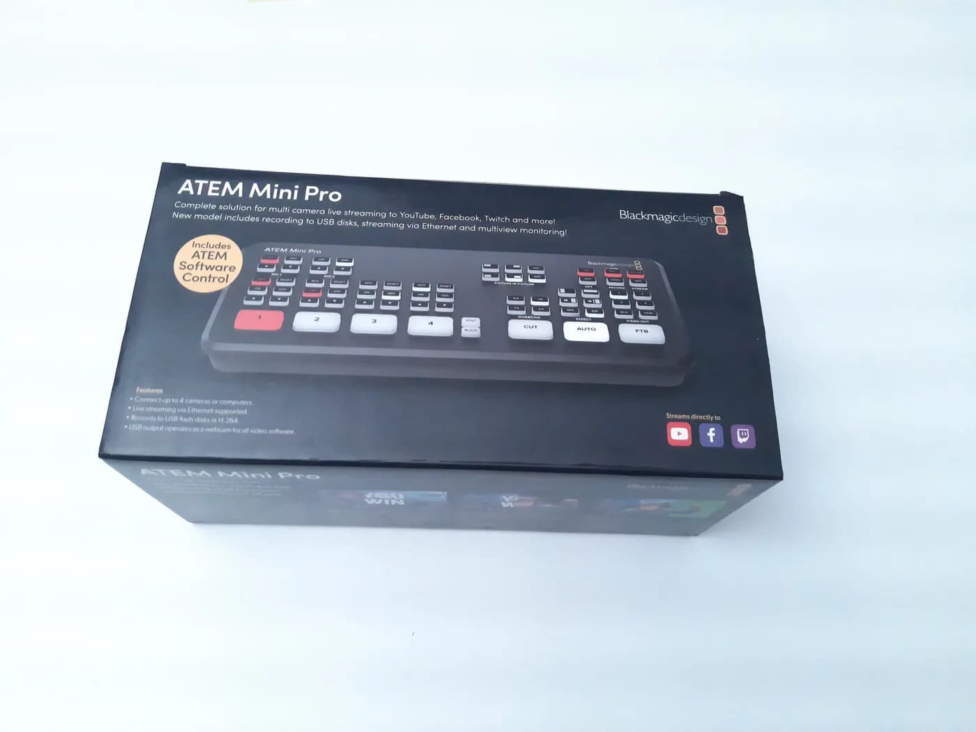 Blackmagic ATEM Mini Pro — actual unit photo 01