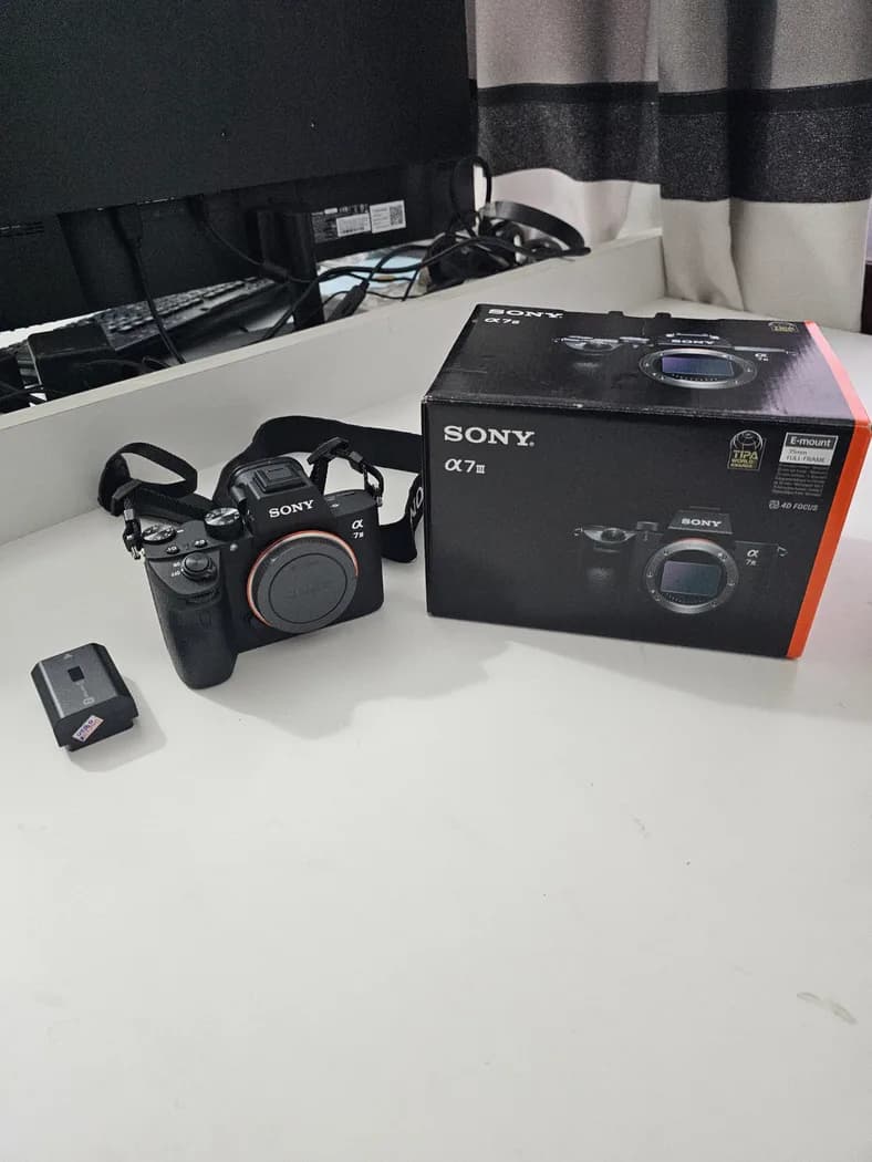 Sony a7 III Full-Frame Camera — actual unit photo 02