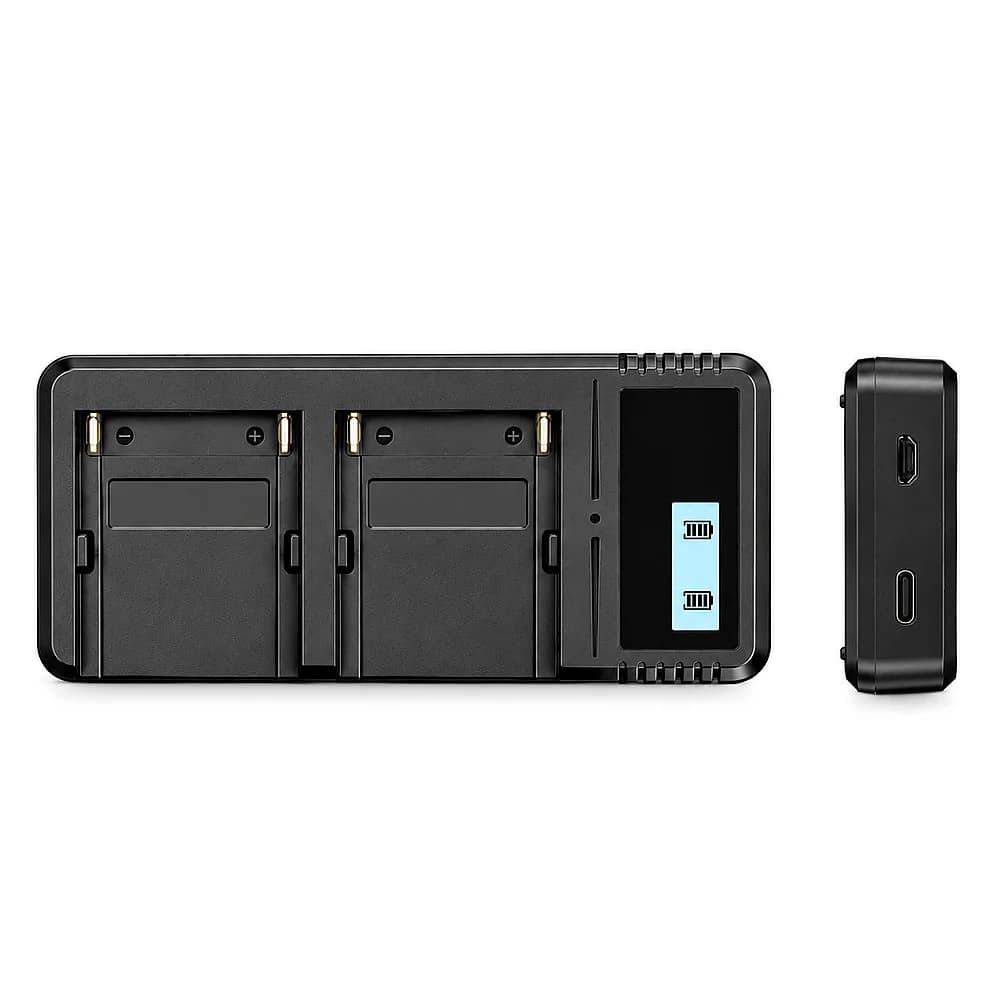 NP-F970 Dual Battery Charger for Sony L-Series — view 1