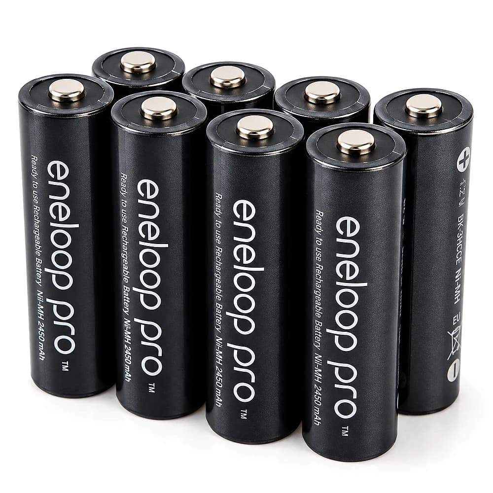 Panasonic eneloop pro AA Rechargeable Batteries — view 3