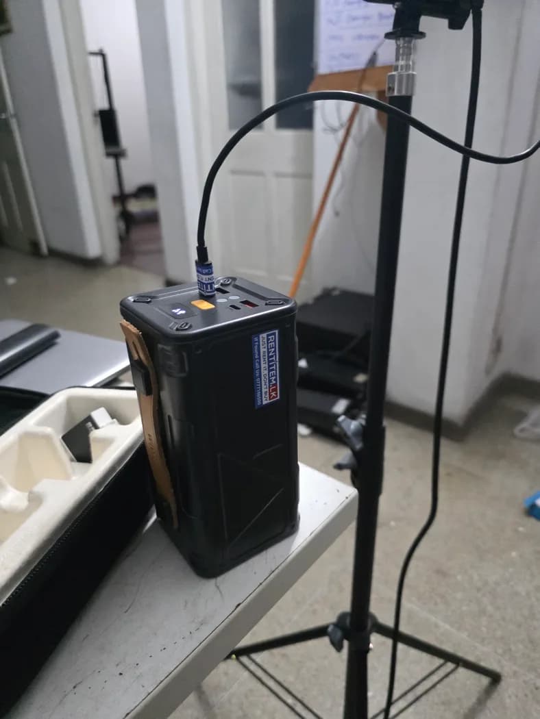 WIWU 50000mAh 100W Power Bank Rental Colombo — actual unit photo 01