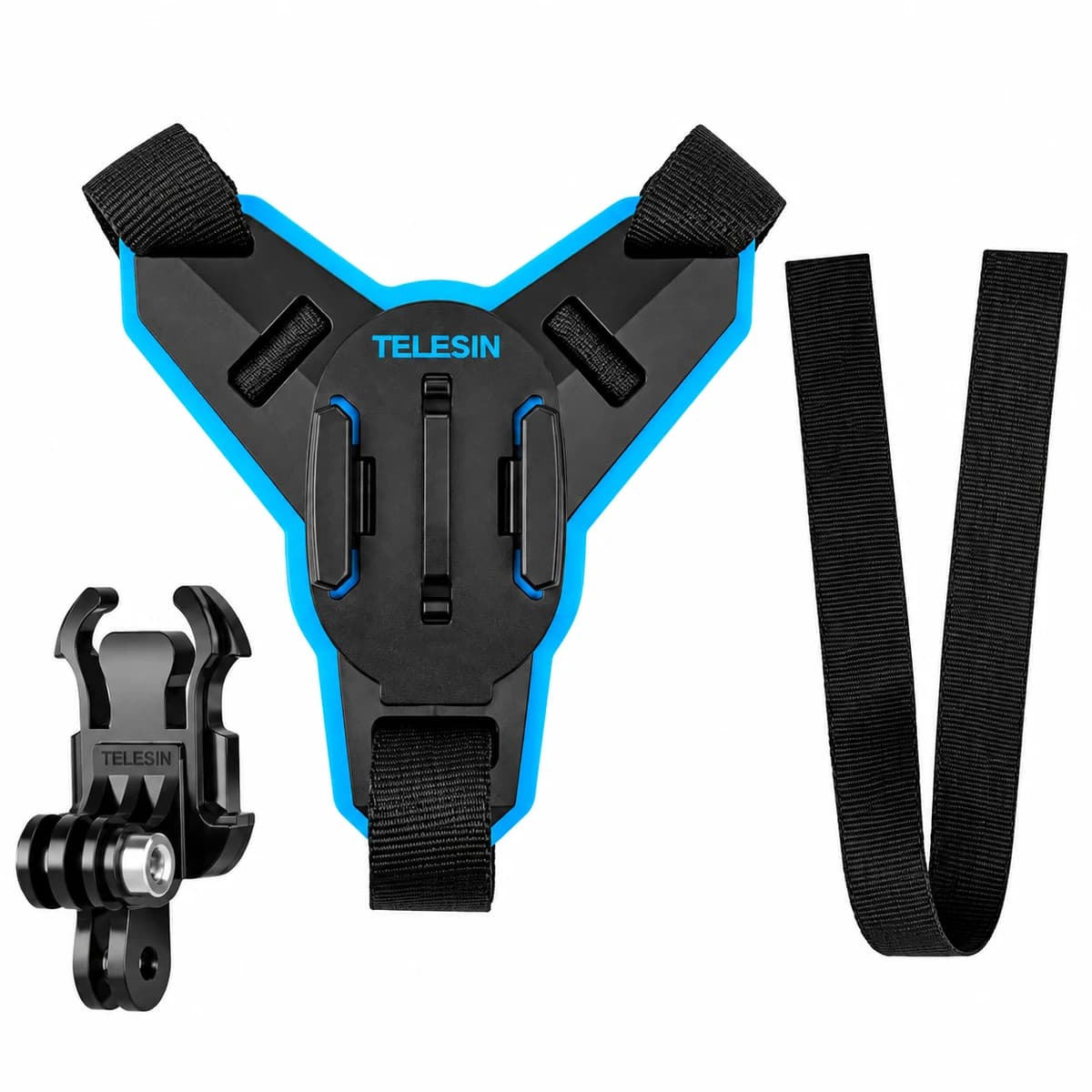 Telesin Motorcycle Helmet Chin Mount for Action Cameras — view 1