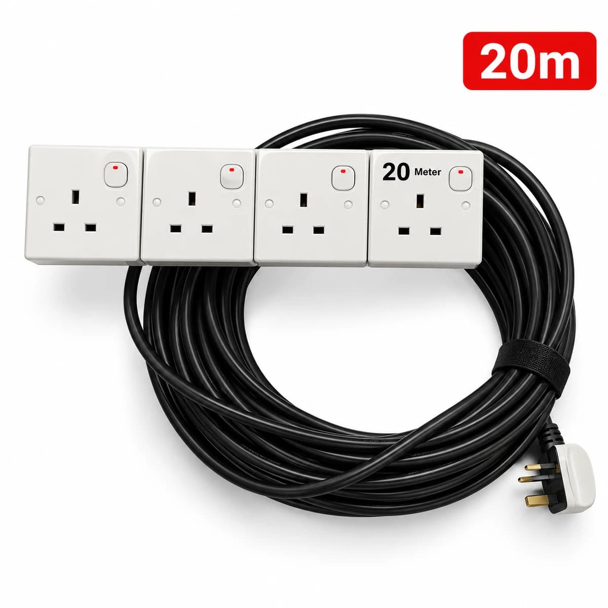 Rent Custom Made Power Cable (3-core) Extender 20 Meter in Sri Lanka - Sounds from Rentitem.lk
