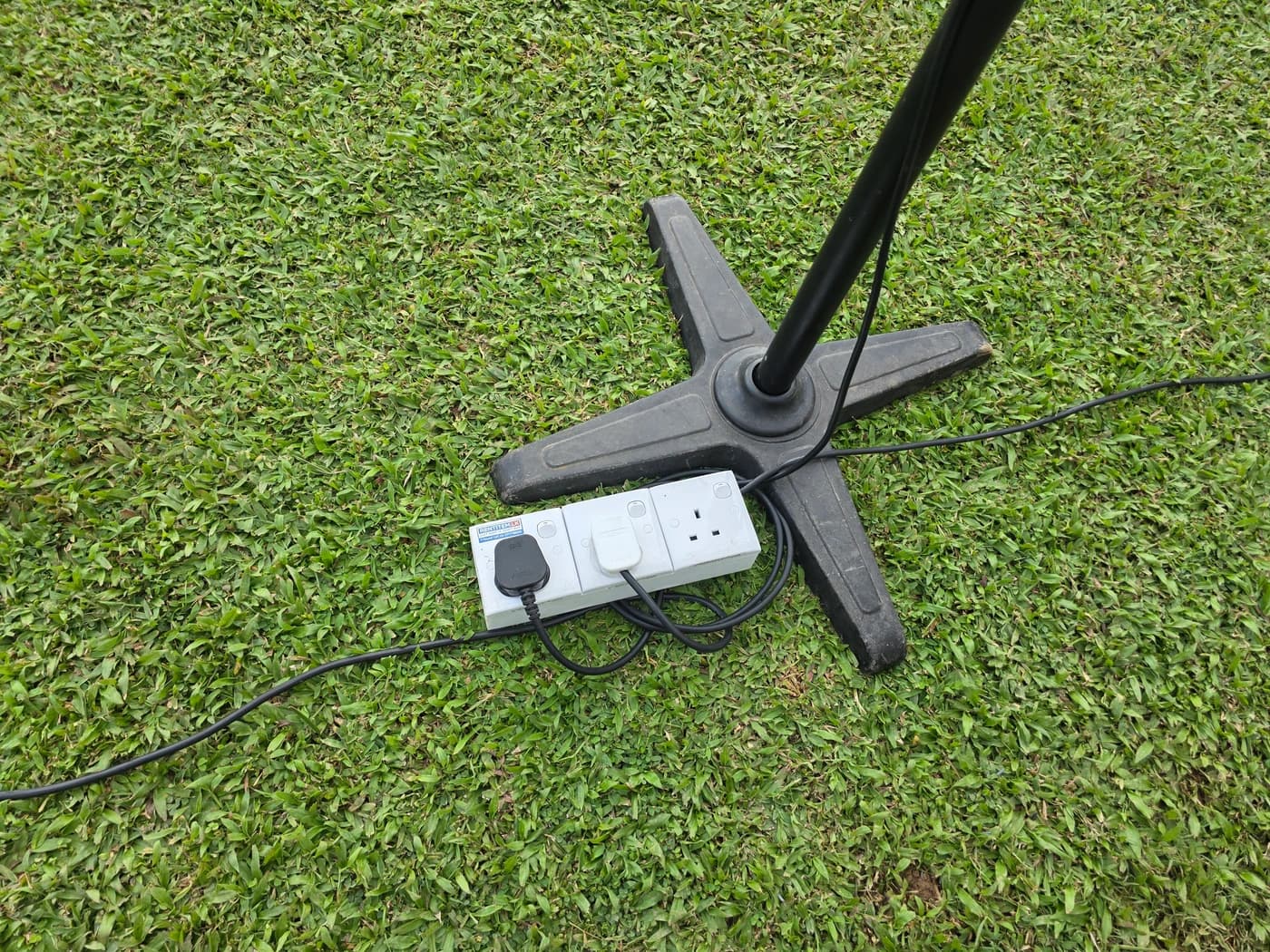 Power Extension Cord with 3 Socket 10 Meter — real photo 1