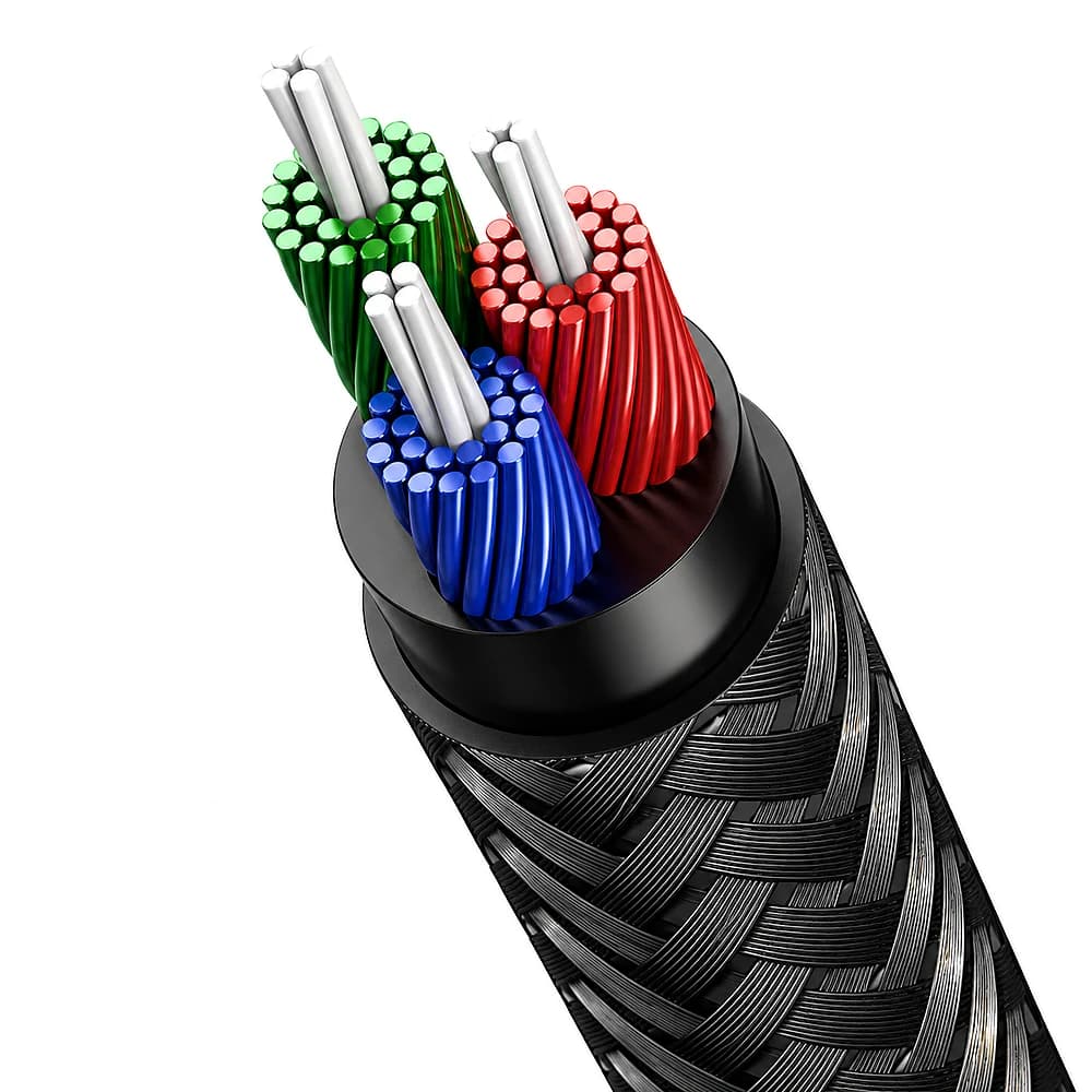 UGREEN 3.5mm to 3.5mm Stereo Audio Cable 4 Pole TRRS 4-Conductor Auxiliary Male to Male — view 1
