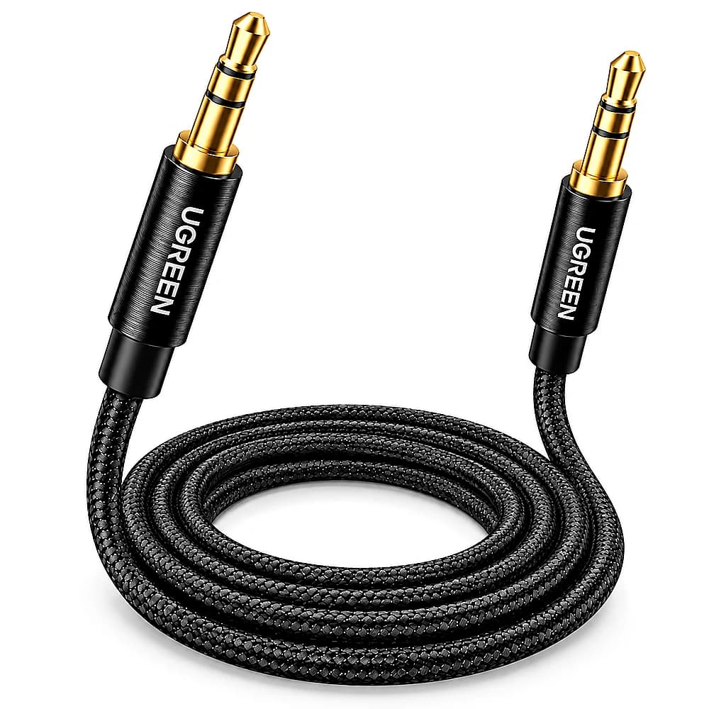 UGREEN 3.5mm to 3.5mm Stereo Audio Cable 4 Pole TRRS 4-Conductor Auxiliary Male to Male — view 2