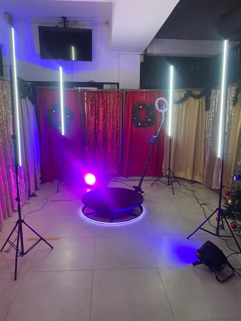 360 Video Booth Spinner 90cm Rental — actual unit photo 04