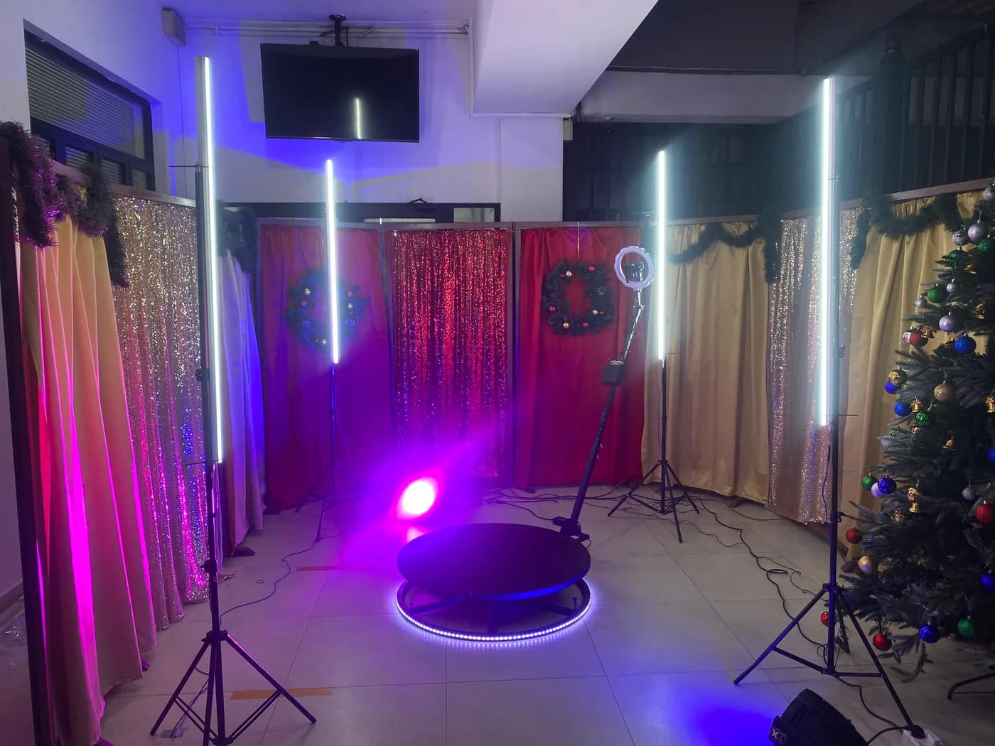 360 Video Booth Spinner 90cm Rental — actual unit photo 05