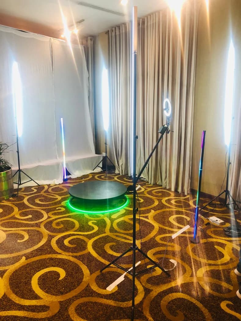 360 Video Booth Spinner 90cm Rental — actual unit photo 07