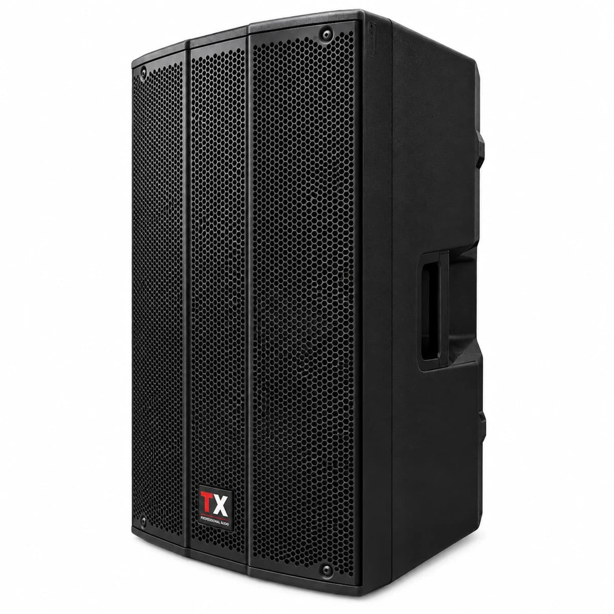 TX PCH-15 Pro 3-Way 15 inch Active Speaker System — angled view
