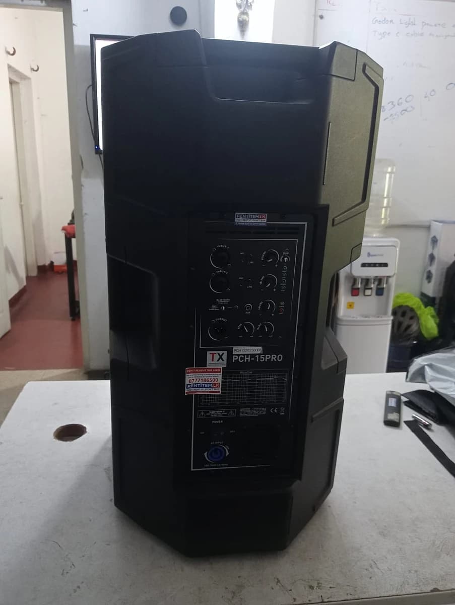 TX PCH-15 Pro 3-Way 15 inch Active Speaker System — real photo 2
