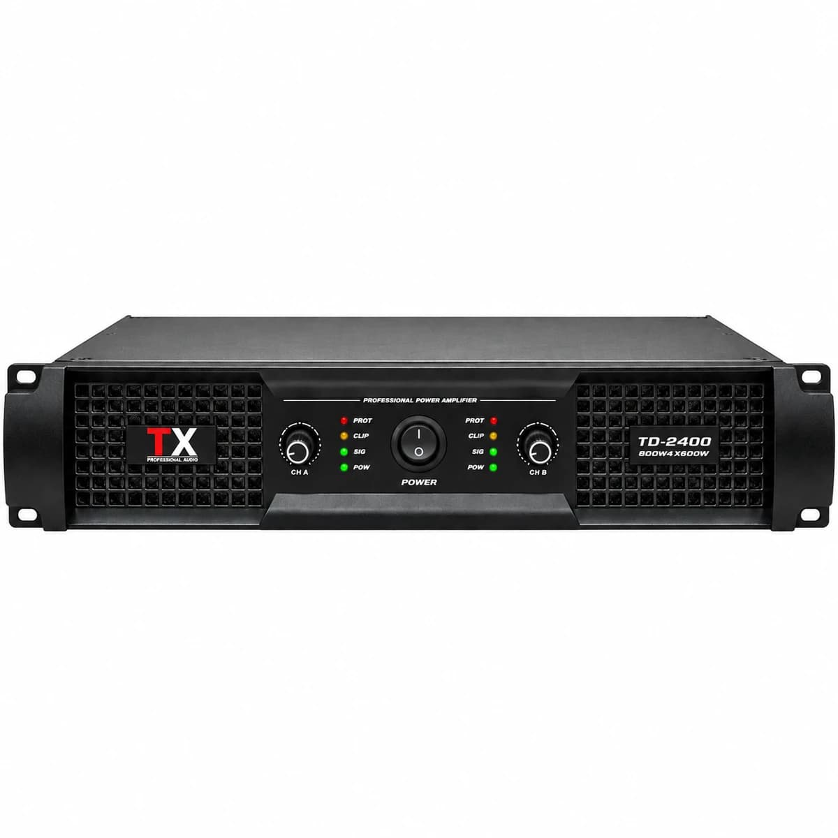 Rent the TX 2400W 2-channel rack-mount power amplifier in Colombo from Rentitem.lk