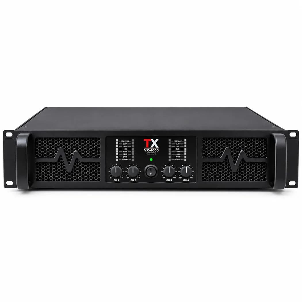 TX VX 4800 4 Channels Amplifier for rent in Colombo — Rentitem.lk