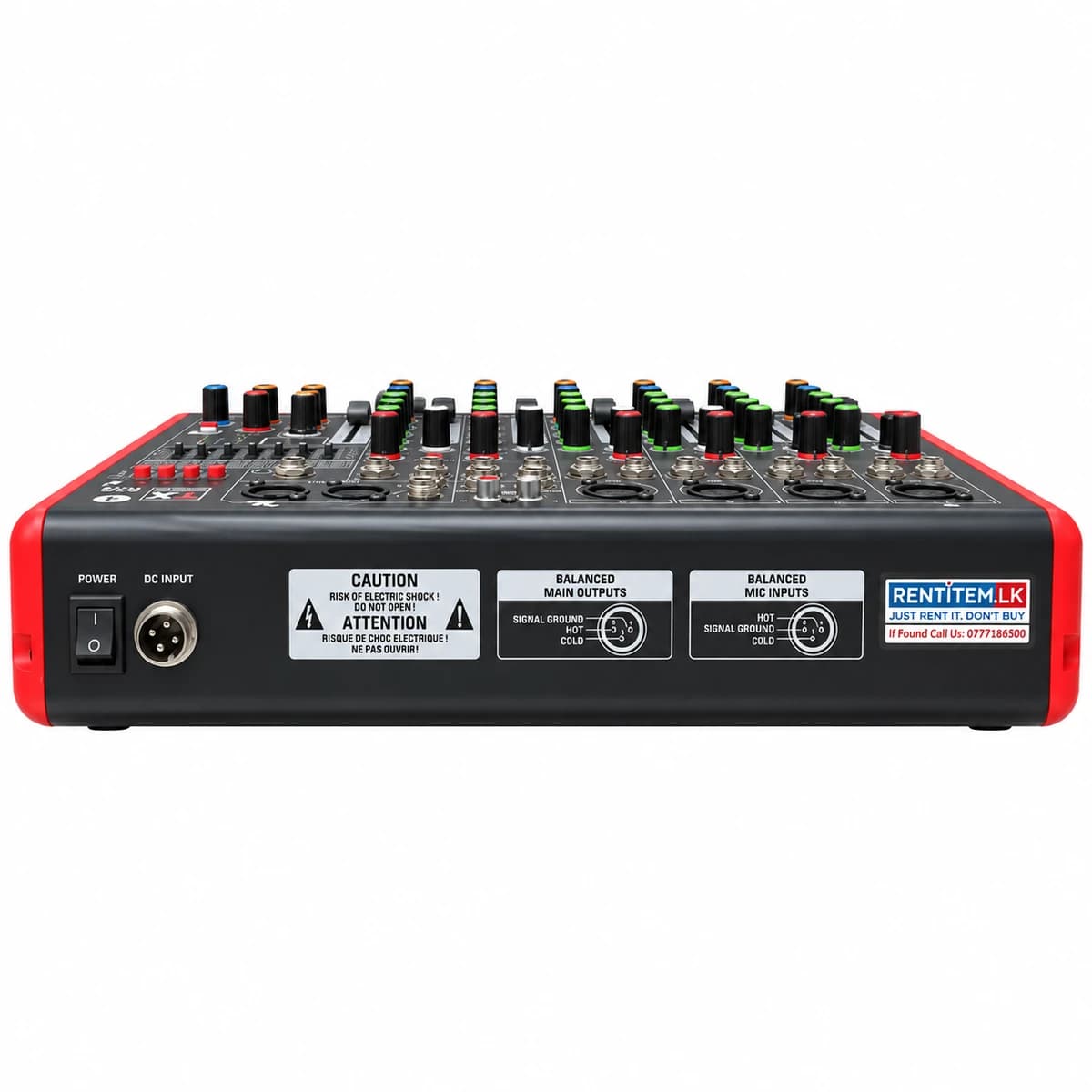 TX 8-Channel Analog Audio Mixer — view 2