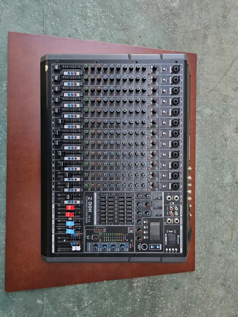 Z-bok TF-14 14-Channel Mixer — actual unit photo 01