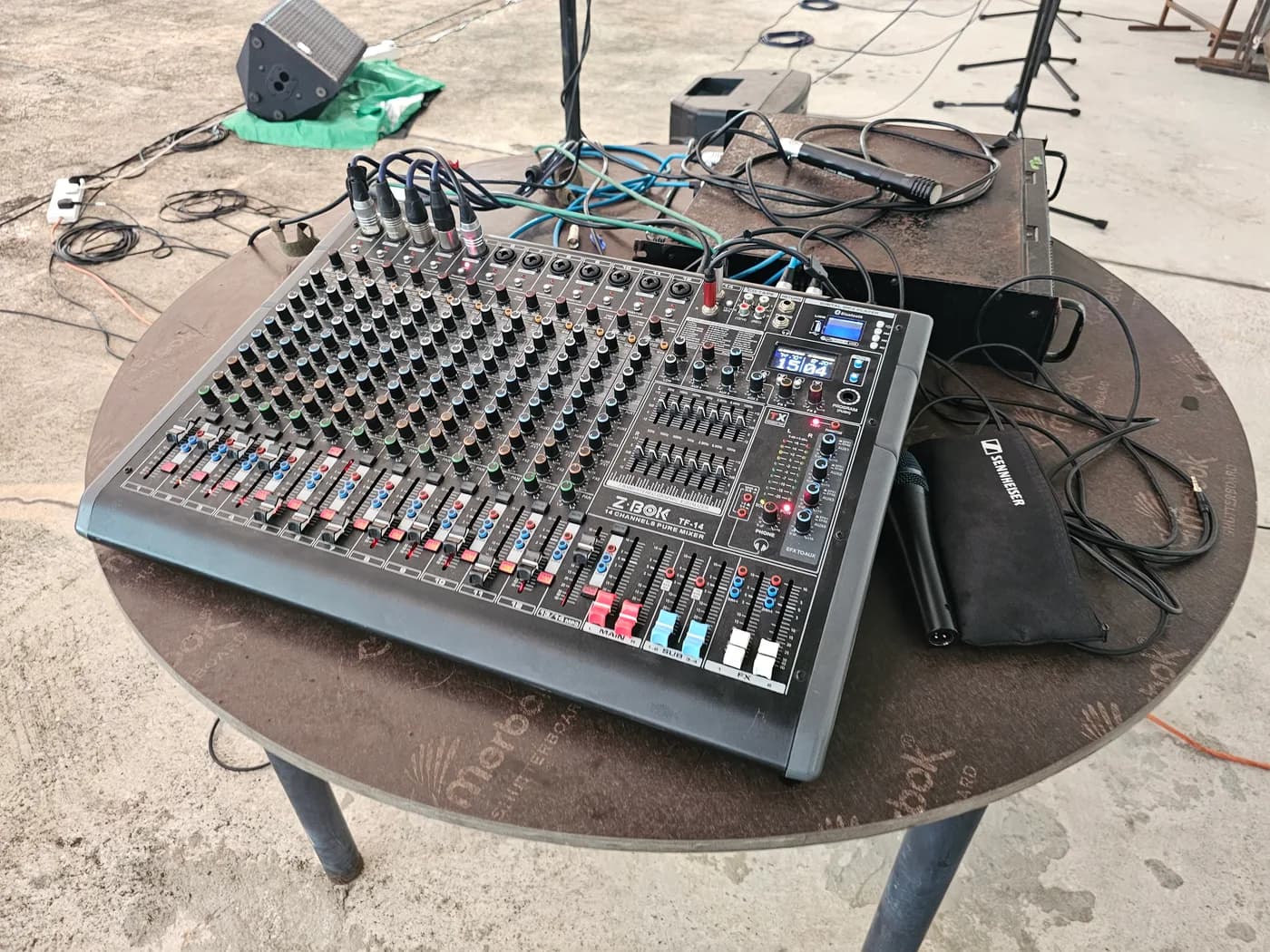 Z-bok TF-14 14-Channel Mixer — actual unit photo 05