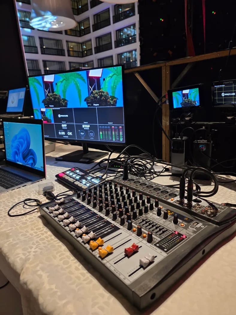 Ashley X8 8-Channel Audio Mixer, Colombo — actual unit photo 02