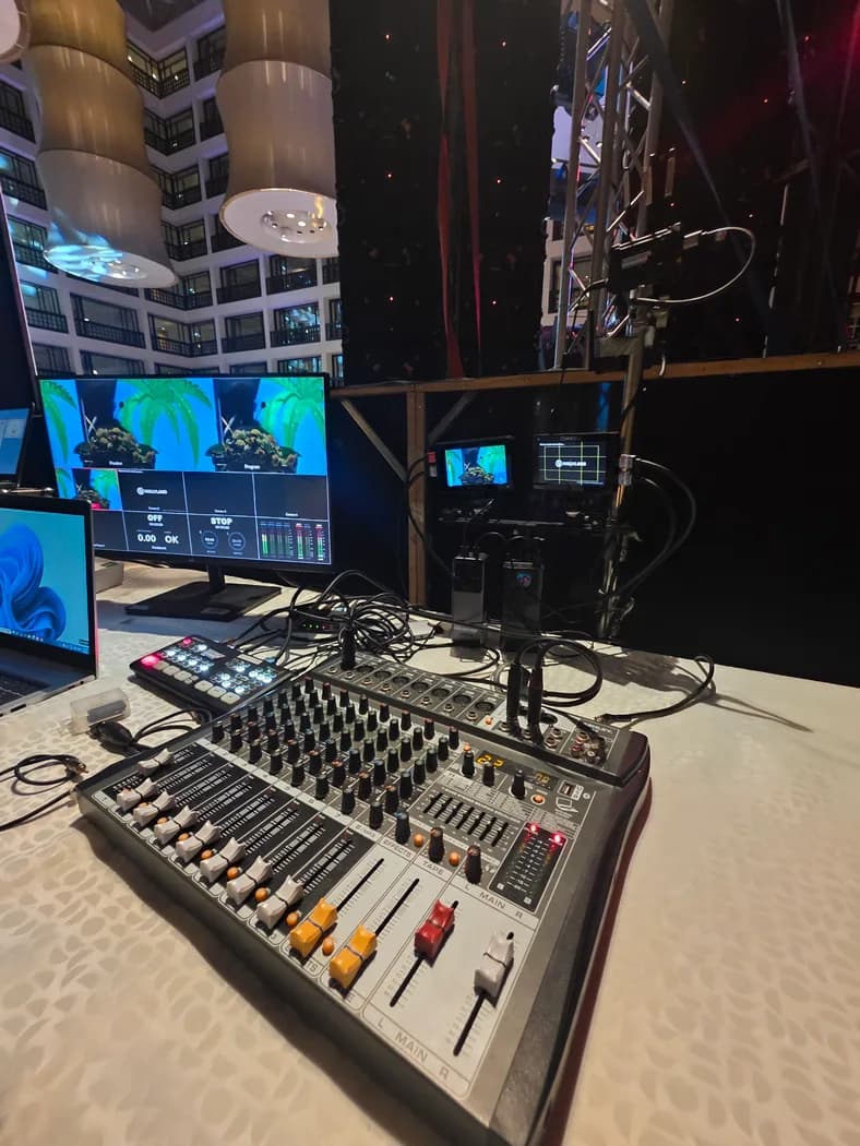 Ashley X8 8-Channel Audio Mixer, Colombo — actual unit photo 09
