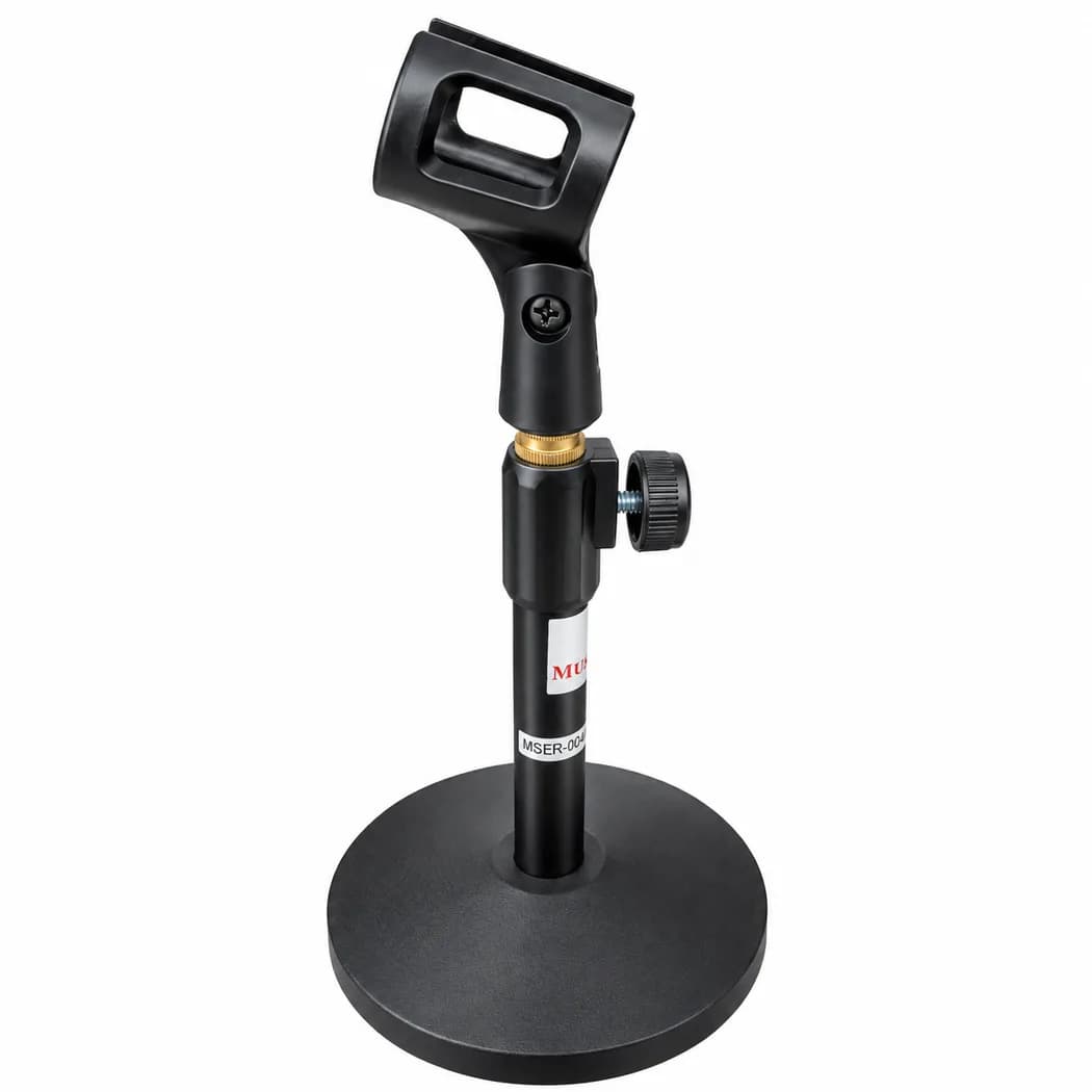 Rent a table microphone stand (desktop, 30cm) in Colombo from Rentitem.lk