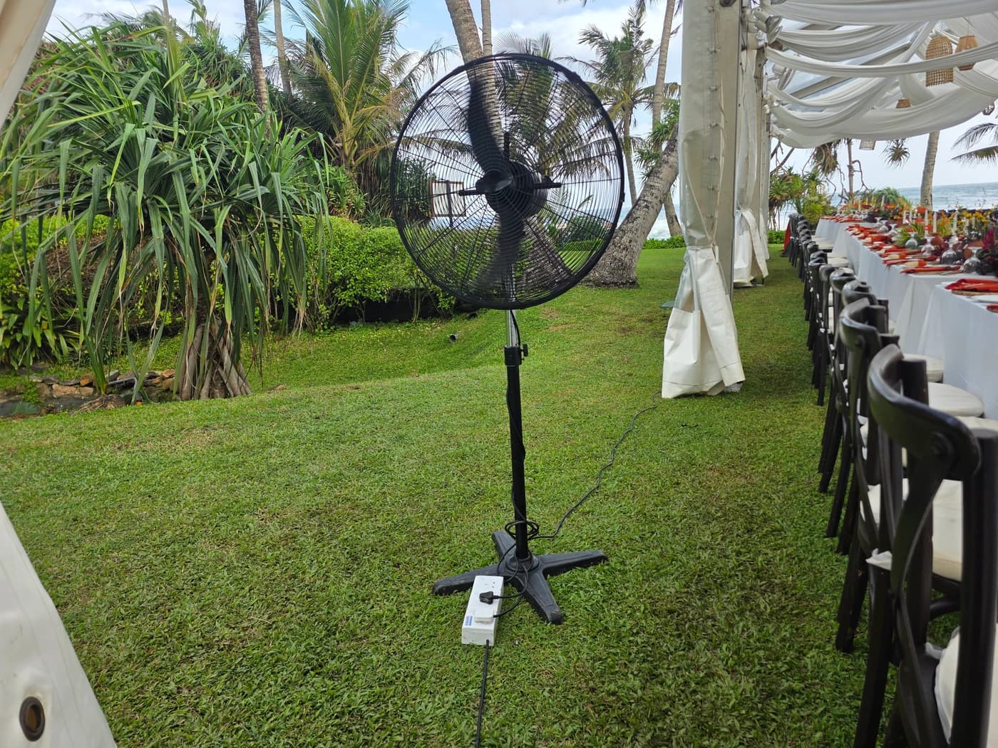 Industrial Fan 24 inch — real photo 1