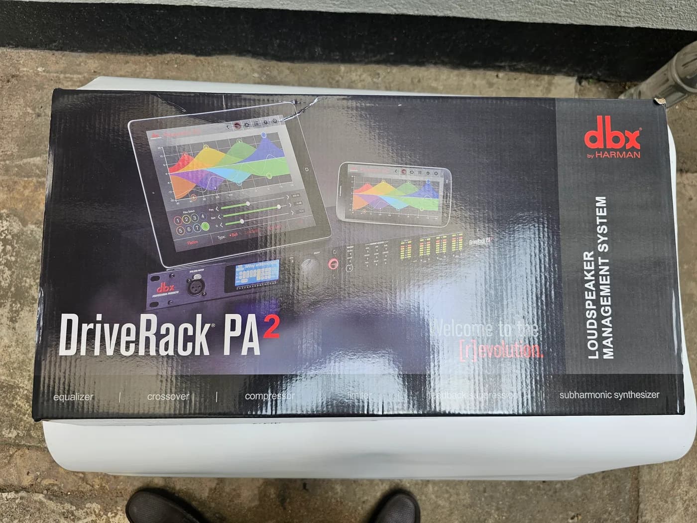 dbx DriveRack PA2 — actual unit photo 02
