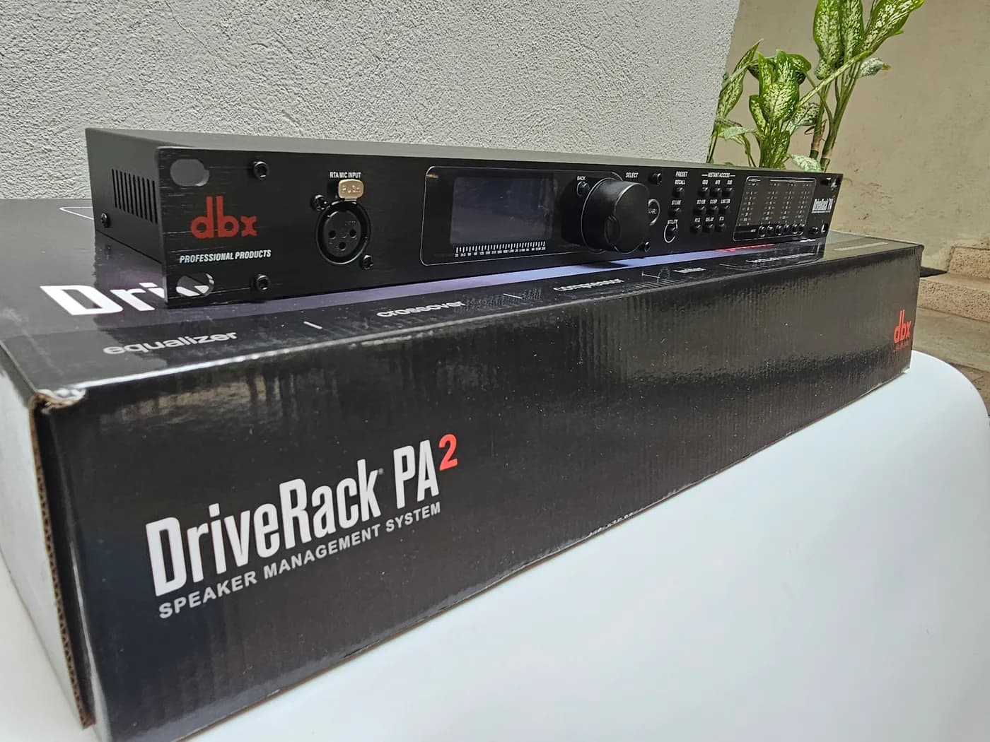 dbx DriveRack PA2 — actual unit photo 06