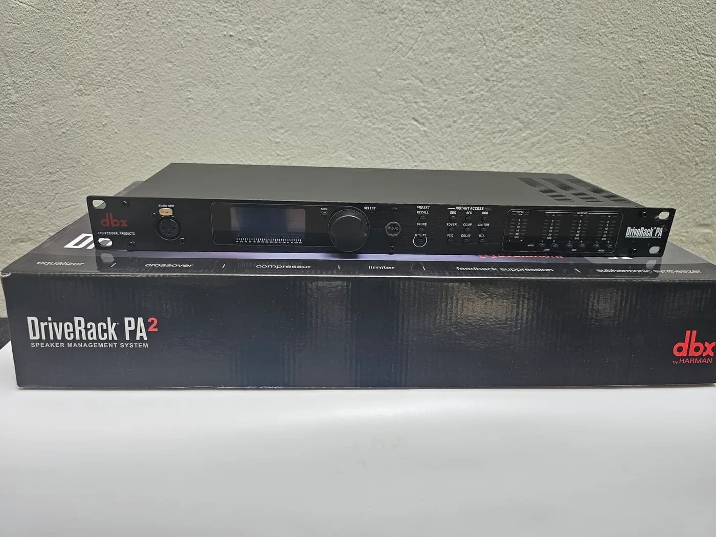 dbx DriveRack PA2 — actual unit photo 07