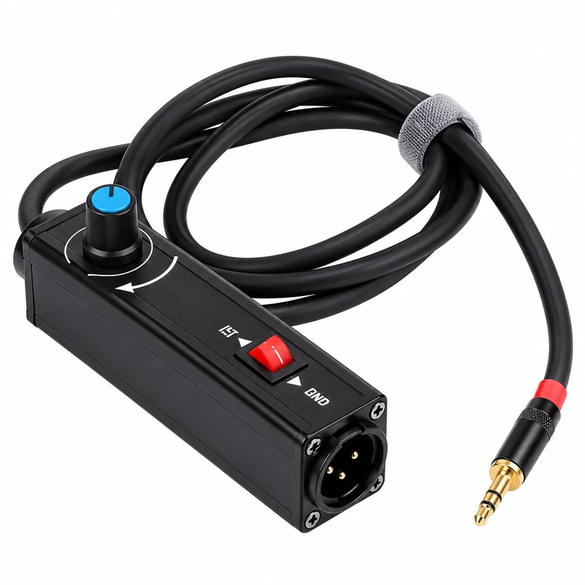 Professional 3.5mm to XLR Audio Isolator (Noise Eliminator) — view 2