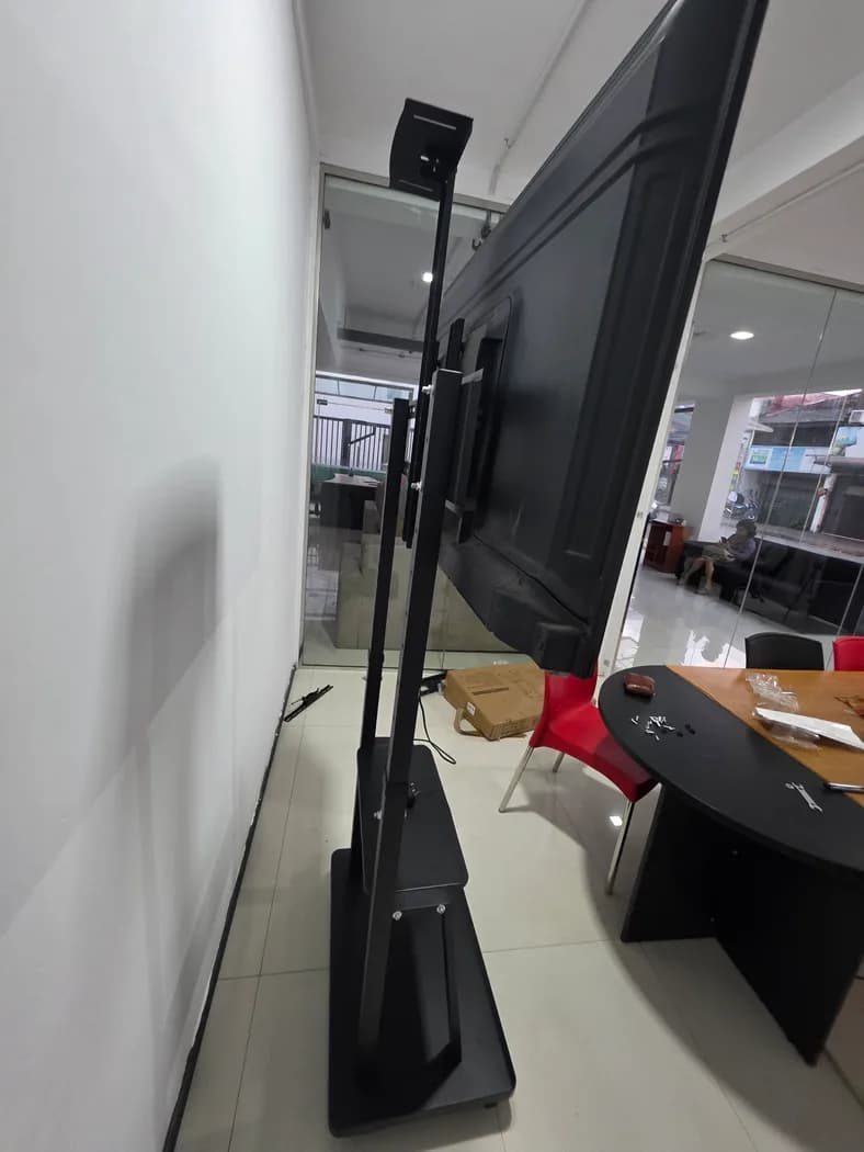 TV Heavy Duty Stand for Rentals — actual unit photo 02