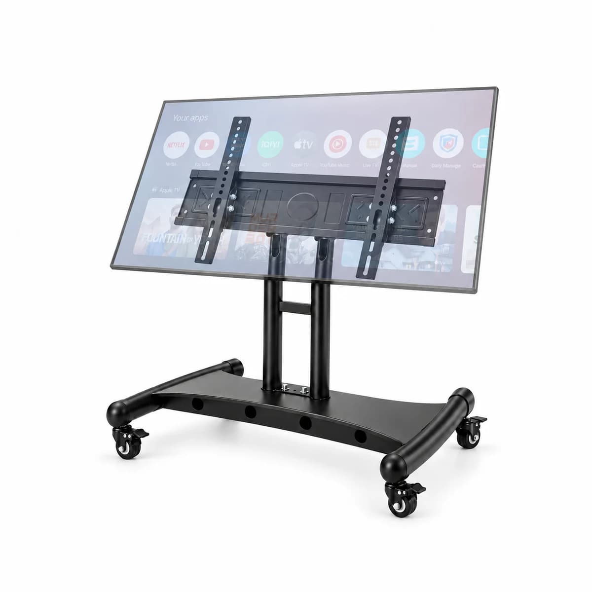 Low Height Director Trolley TV Stand — view 3