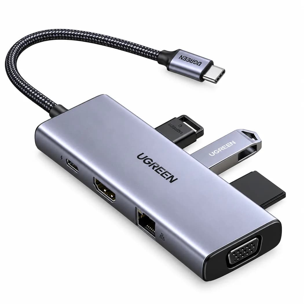 UGREEN USB 3.1 Type-C Multi Adapter in Colombo — view 3