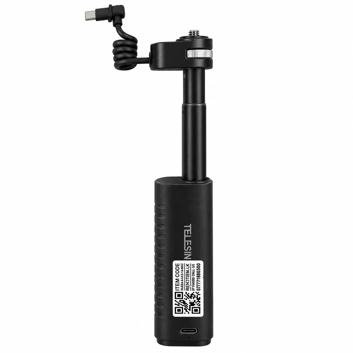 TELESIN 10000mAh Rechargeable Selfie Stick — view 3