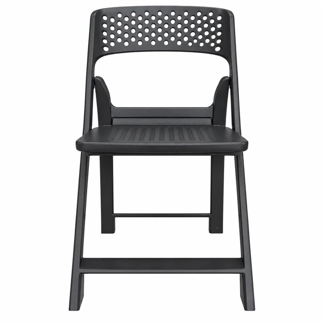 Phoenix FLAP Folding Chair (Black) in Colombo — view 1