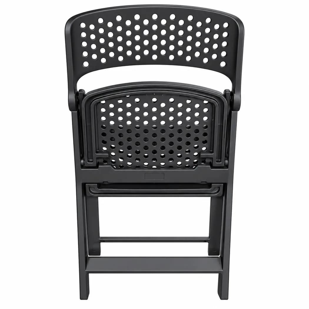 Phoenix FLAP Folding Chair (Black) in Colombo — view 2