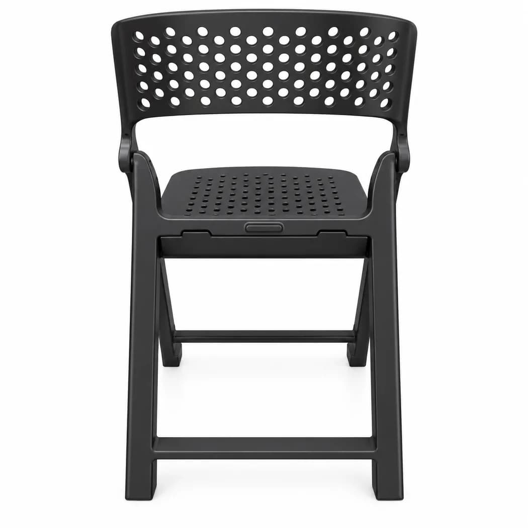 Phoenix FLAP Folding Chair (Black) in Colombo — view 5