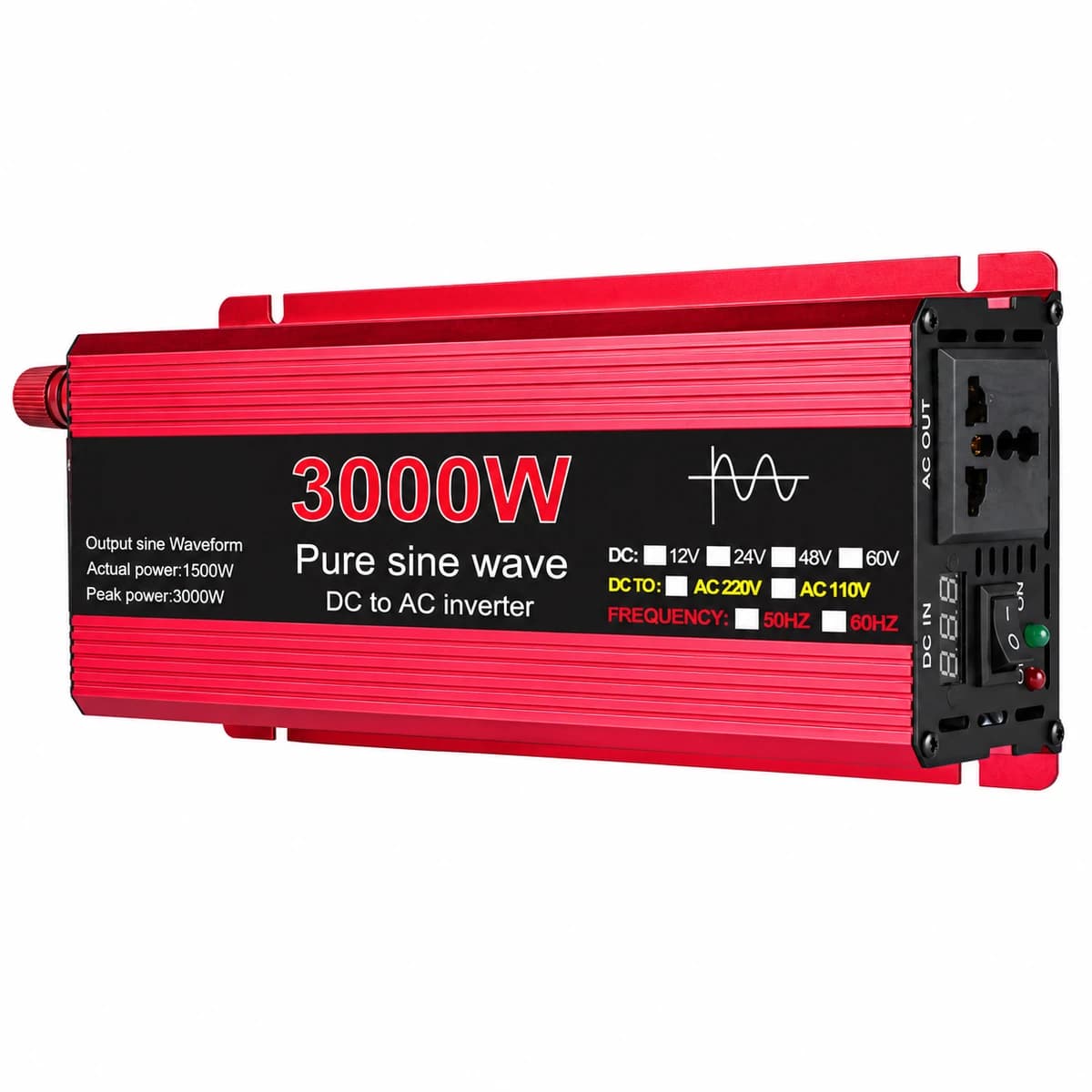 Rent a 3000W pure sine wave inverter 12V to 220V in Colombo from Rentitem.lk