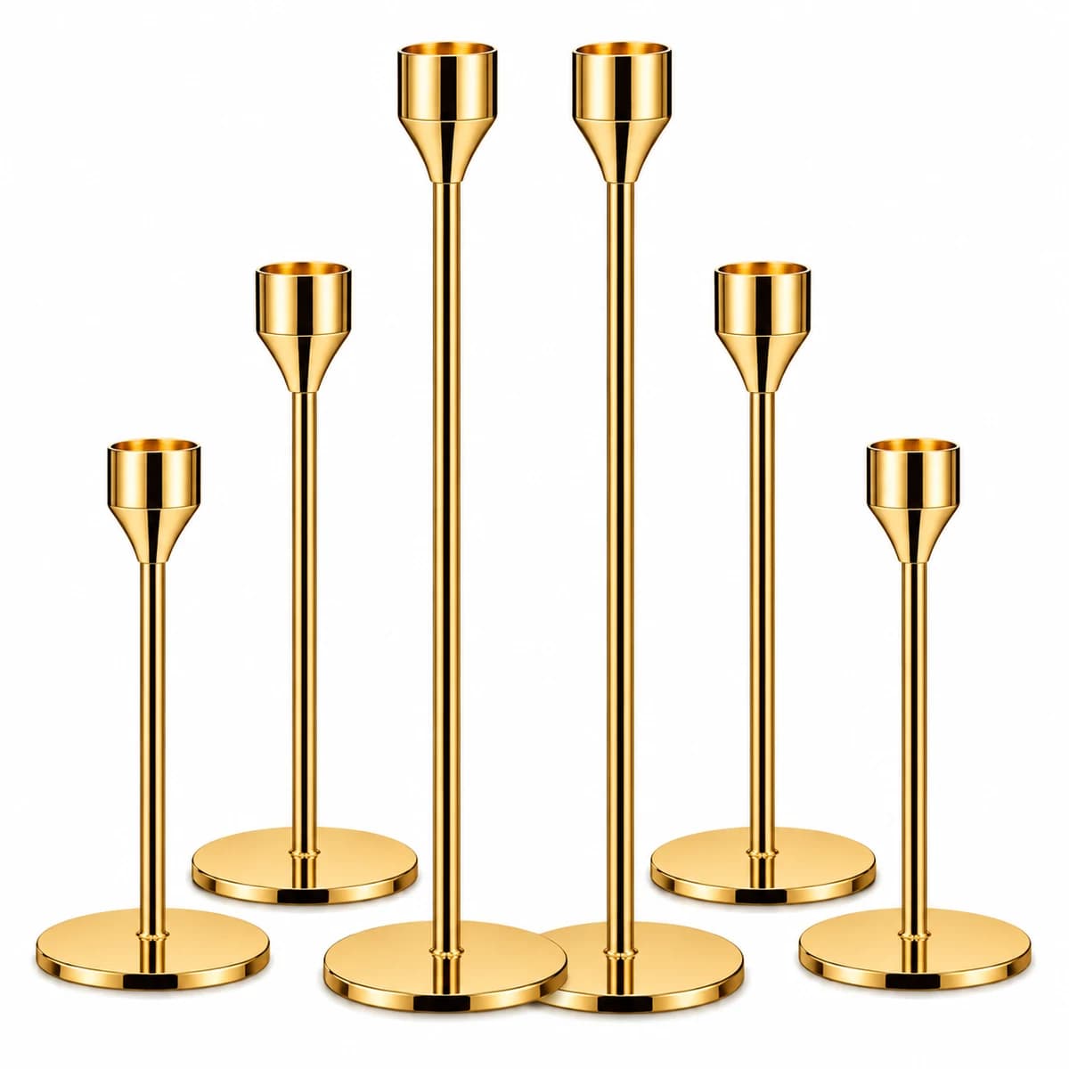 Candle Holders Set Metal — view 2