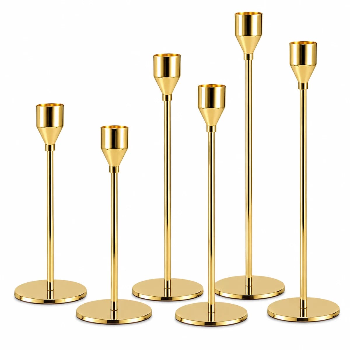Candle Holders Set Metal — view 3