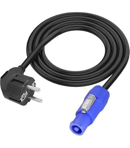 Rent a 1.5m Schuko to Neutrik powerCON TRUE1 power cable in Colombo from Rentitem.lk