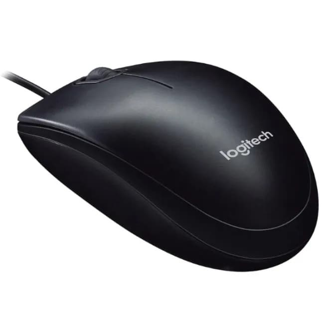 Rent a Logitech wired USB optical mouse in Colombo from Rentitem.lk