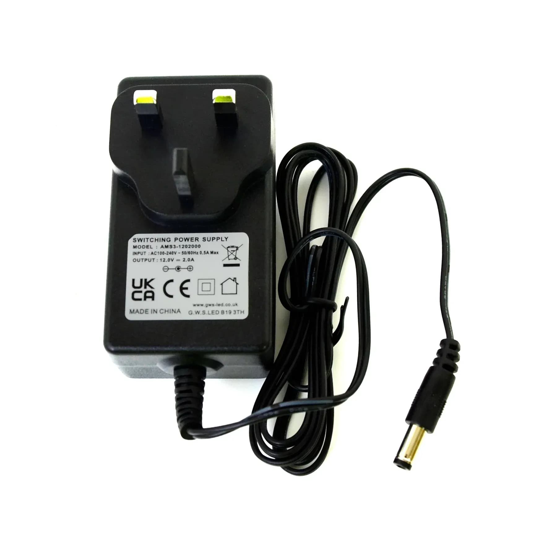 Rent a 5V 1A UK plug USB-A wall adapter (5W) in Colombo from Rentitem.lk