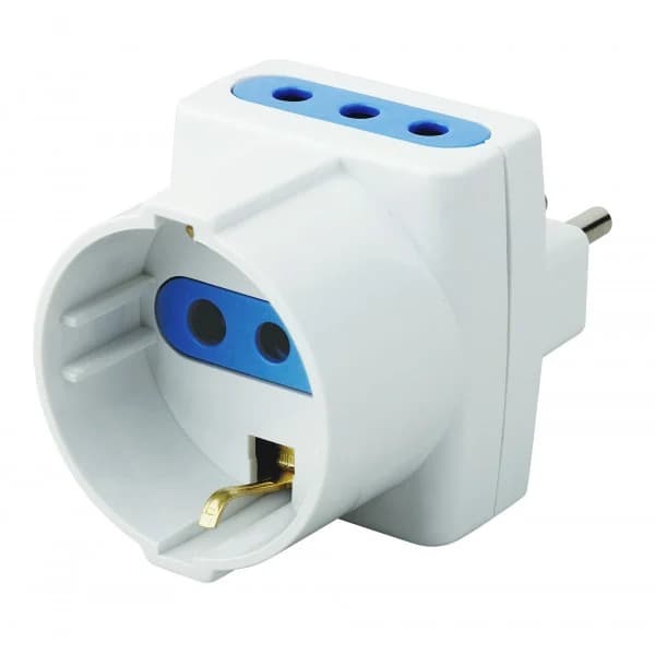 Rent a triple Schuko socket adapter in Colombo from Rentitem.lk
