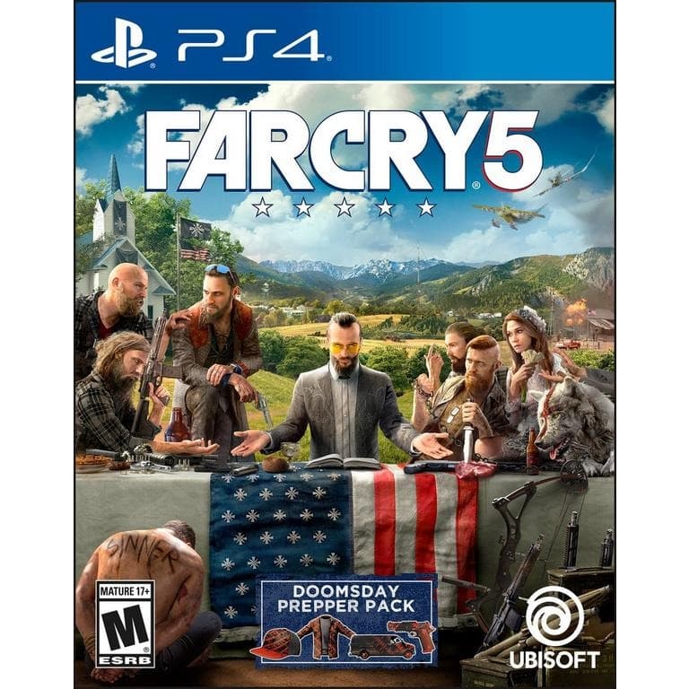 Rent the Far Cry 5 PS4 game disc in Colombo from Rentitem.lk