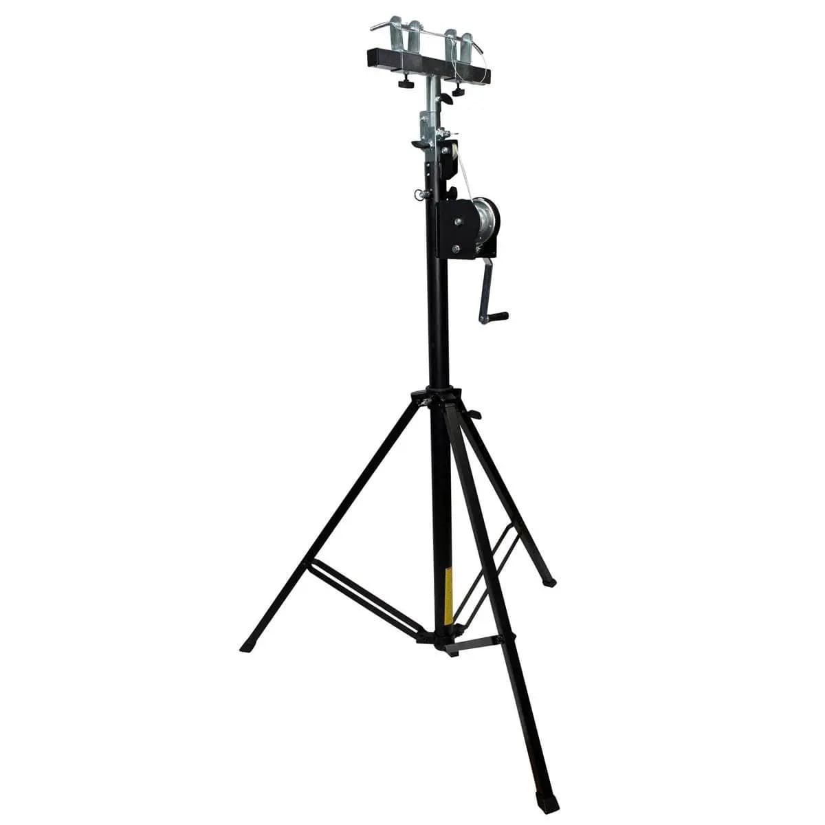 Rent Crank Up Truss Holding Light Tripod Stand 14 ft Black in Sri Lanka - Stands & Mounts from Rentitem.lk