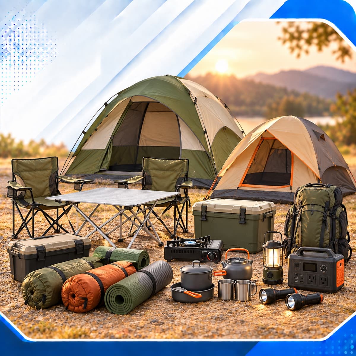 Camping rental package